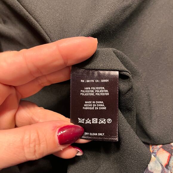 Cartonnier Anthropologie Ardsley Abstract Floral Blazer Jacket Size Small - Picture 7 of 10